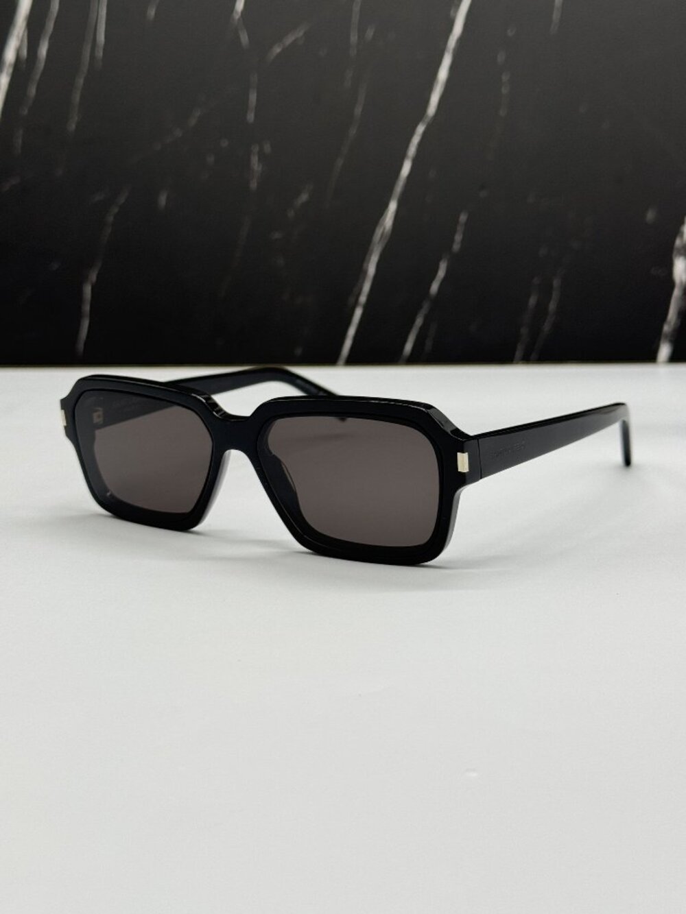 NEW SAINT LAURENT SL611 001 SUNGLASSES BLACK UNISEX EYEWEAR